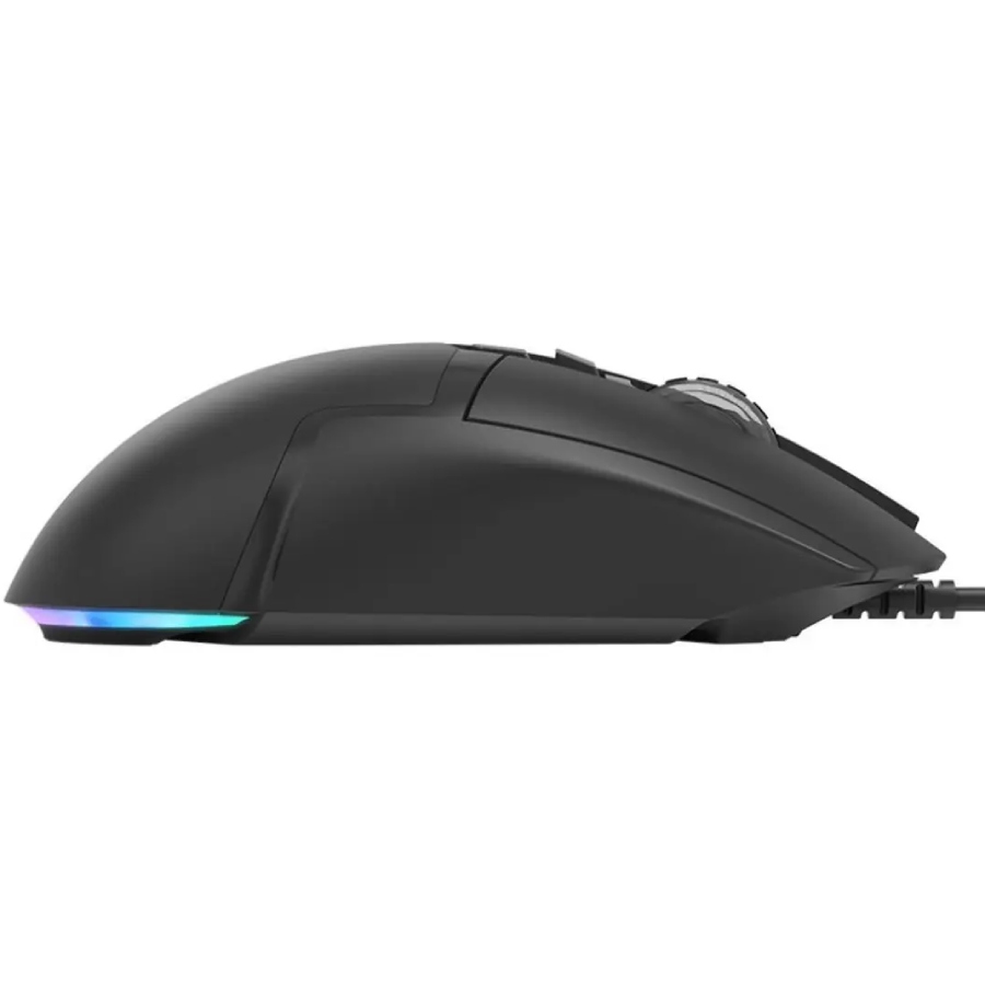 Мишка XTRIKE ME GM-502, ігрова 12800dpi, 8кн, RGB, чорна (GM-502) Чорний на малюнкі №5