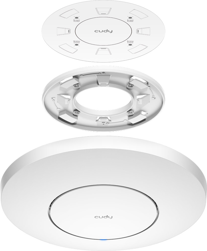 Точка доступу Cudy AP1300, AC1200 WiFi Gigabit Access Point, 5GHz/2.4GHz, 1xGbE RJ4 (AP1300) на малюнкі №4
