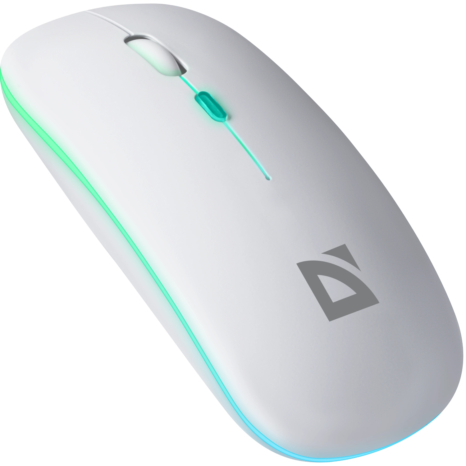 Мишка Defender Coda MB-261 бездротова, Bluetooth+2.4 ГГц, ігрова, 3 кн. 1600 dpi, 300mAh, біла (52262) на малюнкі №2