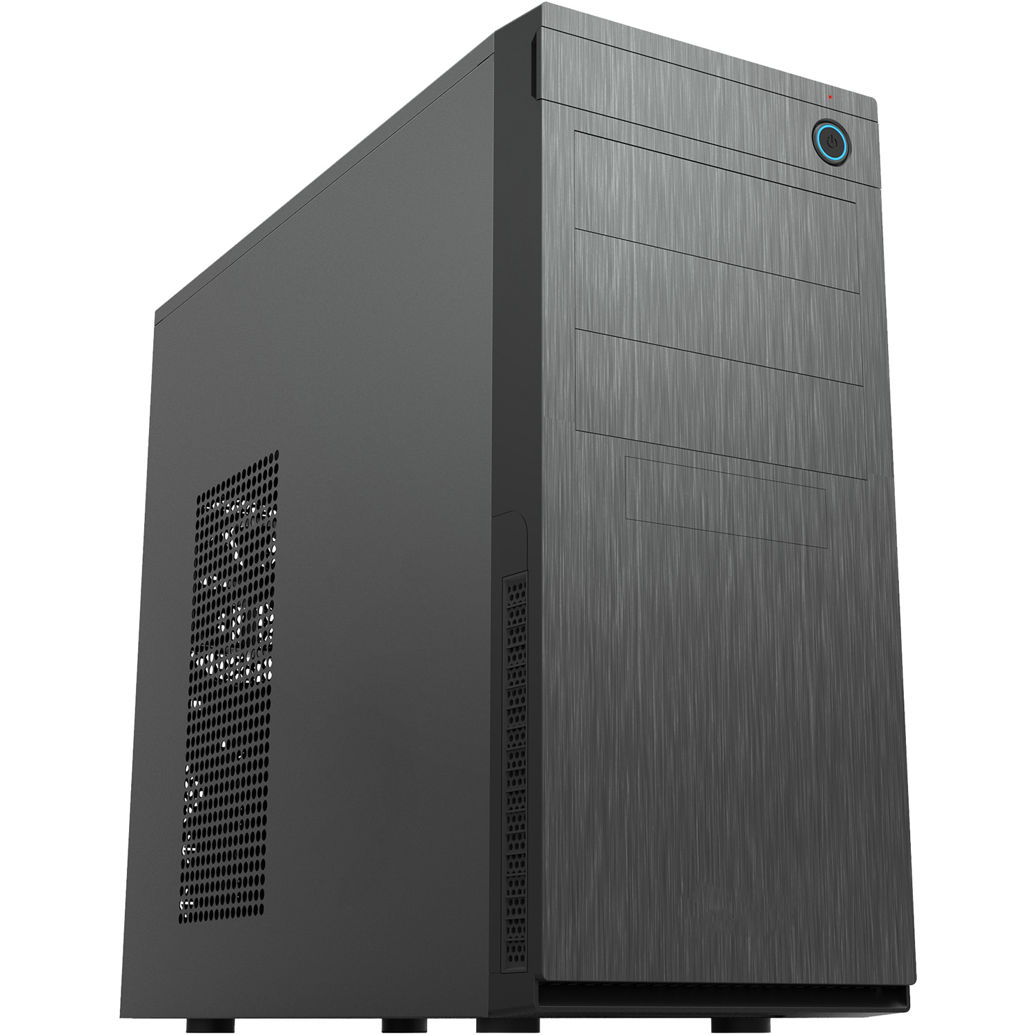Корпус Chieftec ELOX ATX, без БЖ, Black (HC-10B-OP) на малюнкі №1