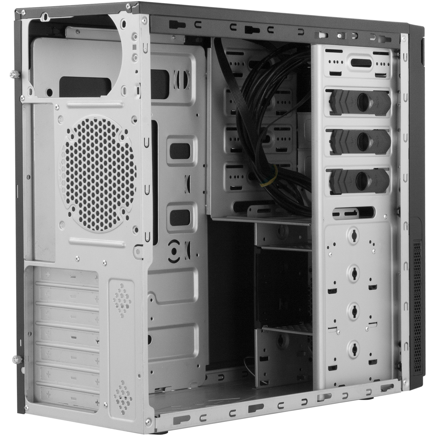 Корпус Chieftec ELOX ATX, без БЖ, Black (HC-10B-OP) на малюнкі №5