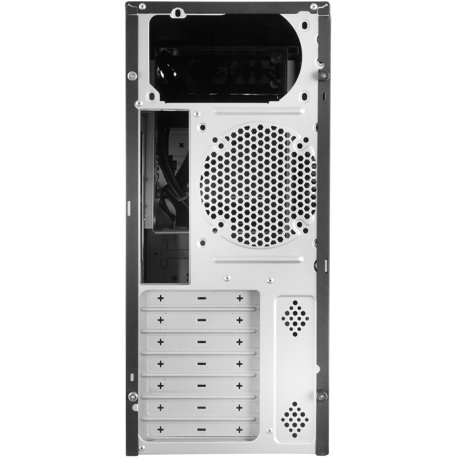 Корпус Chieftec ELOX ATX, без БЖ, Black (HC-10B-OP) на малюнкі №6