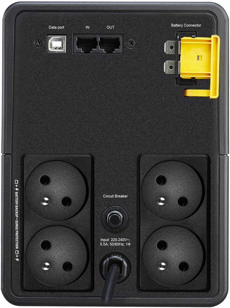 ДБЖ APC Back UPS 1200VA (BX1200MI) на малюнкі №4