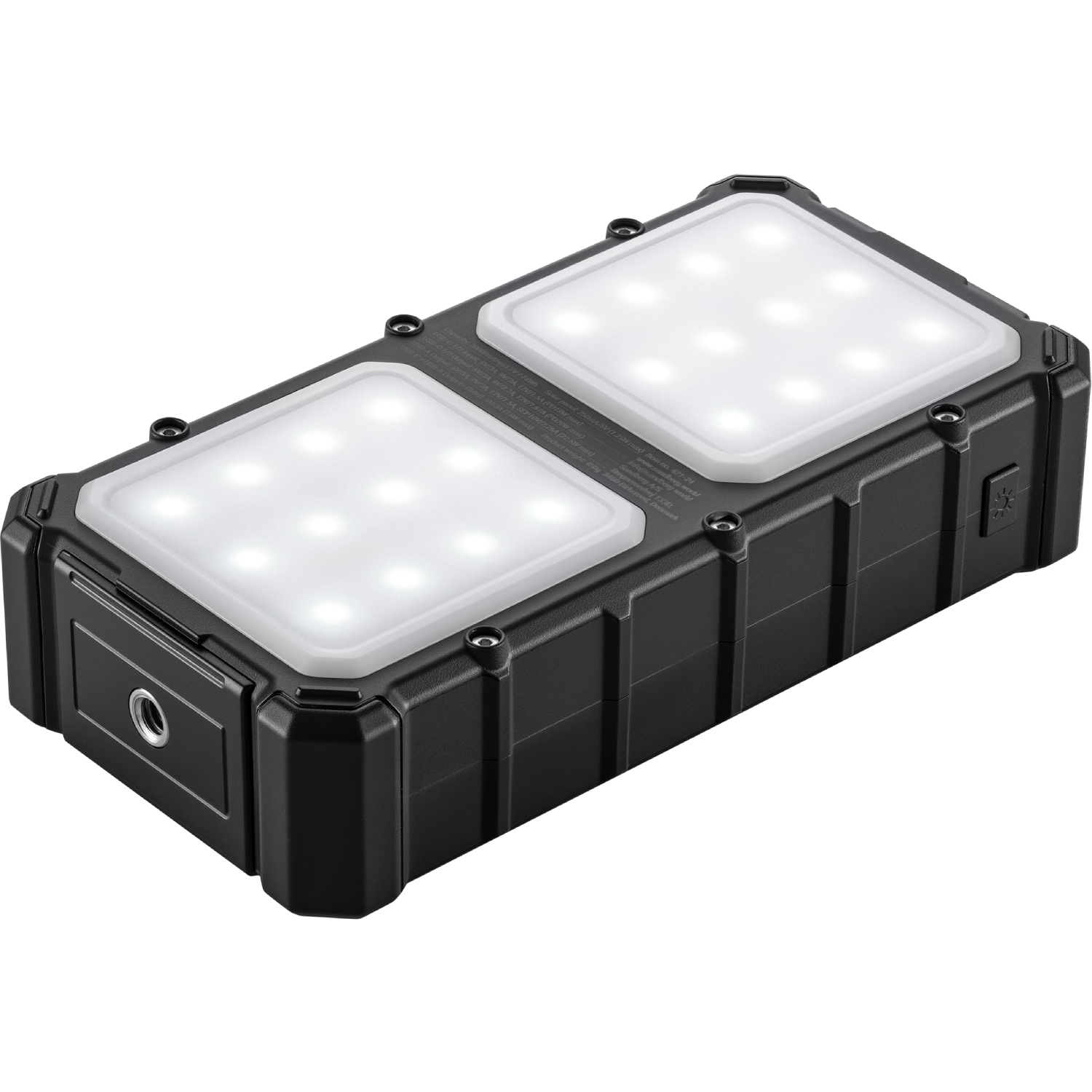 УМБ сонячна Sandberg 20000mAh 22,5W PD Solar Powerbank CampLED, USB-A,2xUSB-C In/Out, Powerful light (421-24) на малюнкі №6