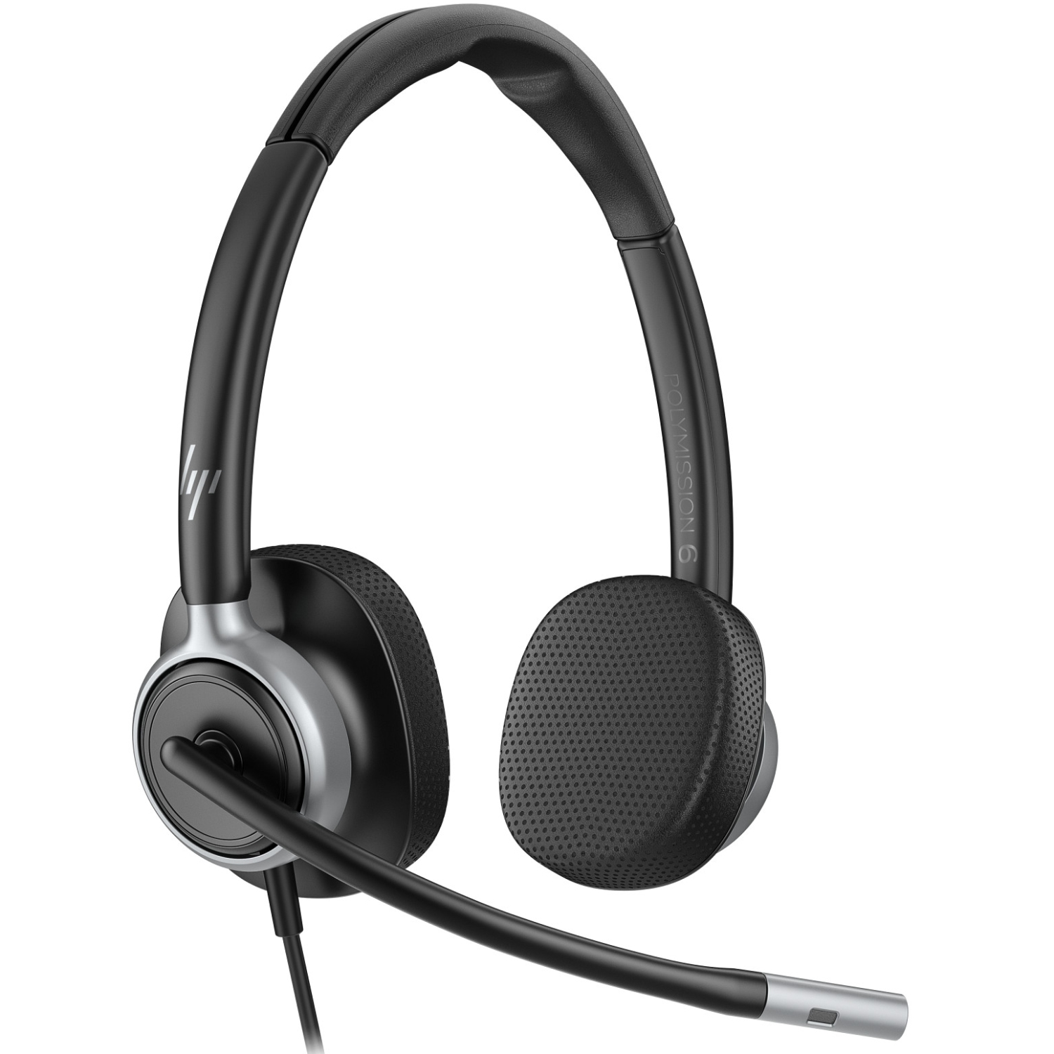 Гарнітура HP Poly Mission 625 Stereo USB-C/A (C01C6AA) Чорний на малюнкі №3