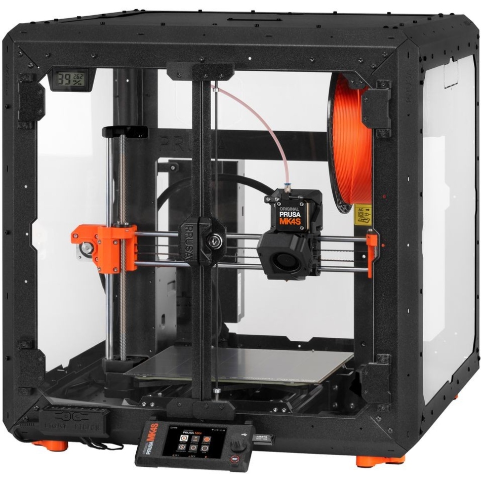 Принтер 3D Prusa MK4S Bundle KIT (FDM 1.75mm 250x210x220mm USB корпус чорний) DIY kit (PR-2313) на малюнкі №1