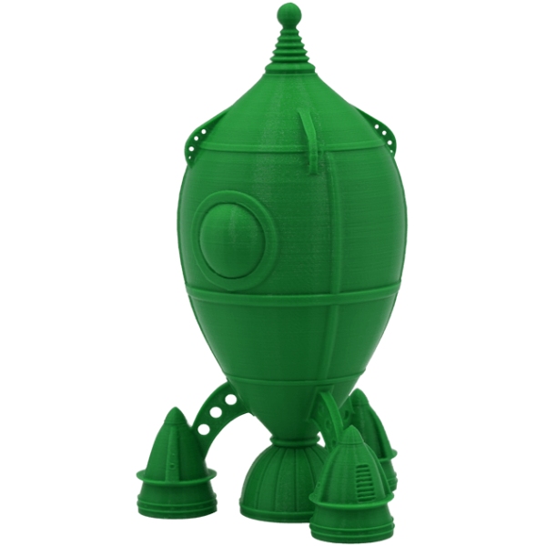 Пластик (Filament) WINKLE PLA HIGH SPEED 1кг, 1.75мм, авокадо (PHS01000175VERAGUWNK) Зелений на малюнкі №3