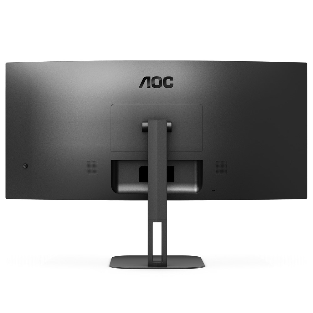 TFT 34 AOC CU34V5C/BK, WQHD, VA, 100Гц, 1 мс, вигнутий, HDMI, DP, USB-C, USB-hub, колонки (CU34V5C/BK) Чорний на малюнкі №4