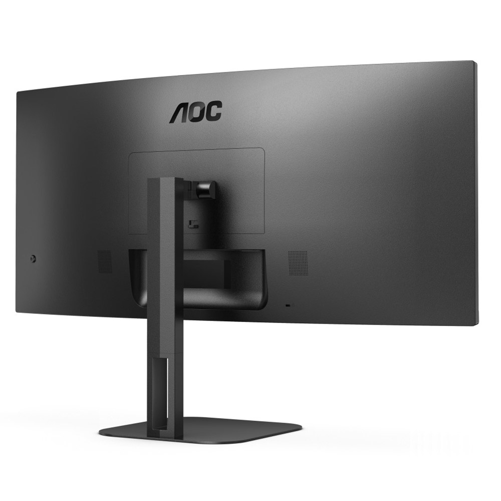 TFT 34 AOC CU34V5C/BK, WQHD, VA, 100Гц, 1 мс, вигнутий, HDMI, DP, USB-C, USB-hub, колонки (CU34V5C/BK) Чорний на малюнкі №5