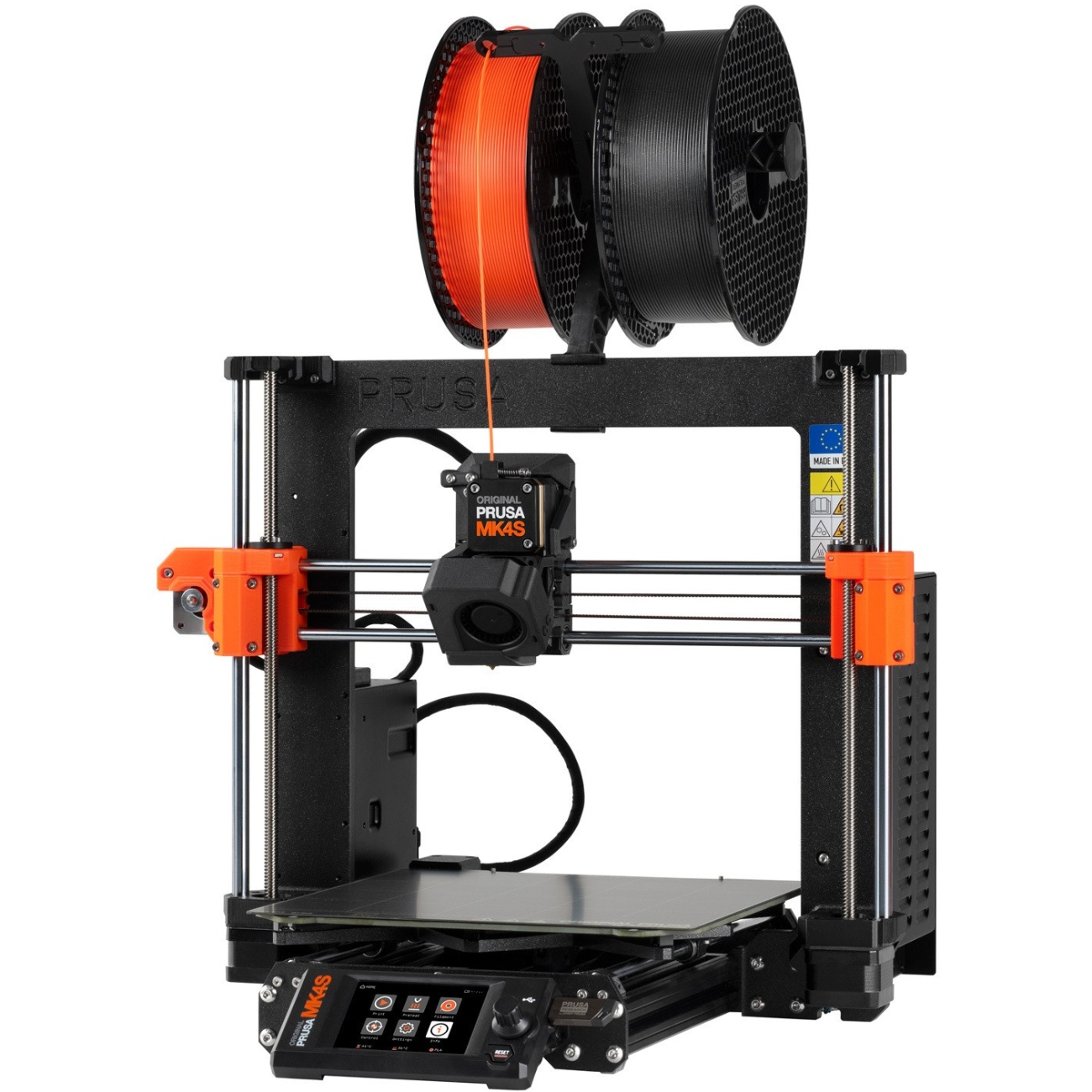 Принтер 3D Prusa MK4S (FDM 1.75mm 250x210x220mm USB Wi-Fi NFC чорний) (PR-14268) на малюнкі №2