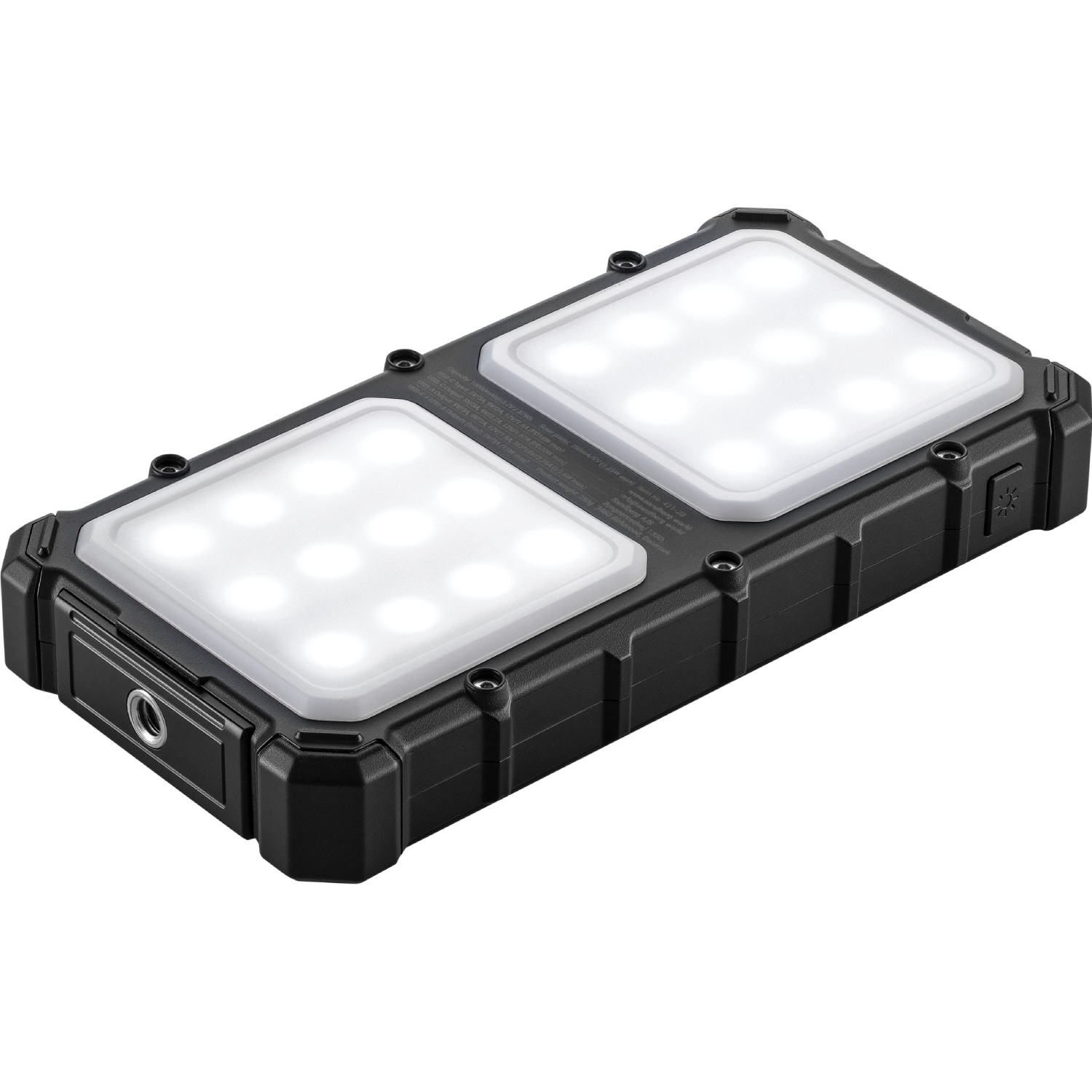 УМБ сонячна Sandberg 10000mAh 22,5W PD Solar Powerbank CampLED, USB-A,USB-C In/Out, PowerThru (421-23) на малюнкі №6