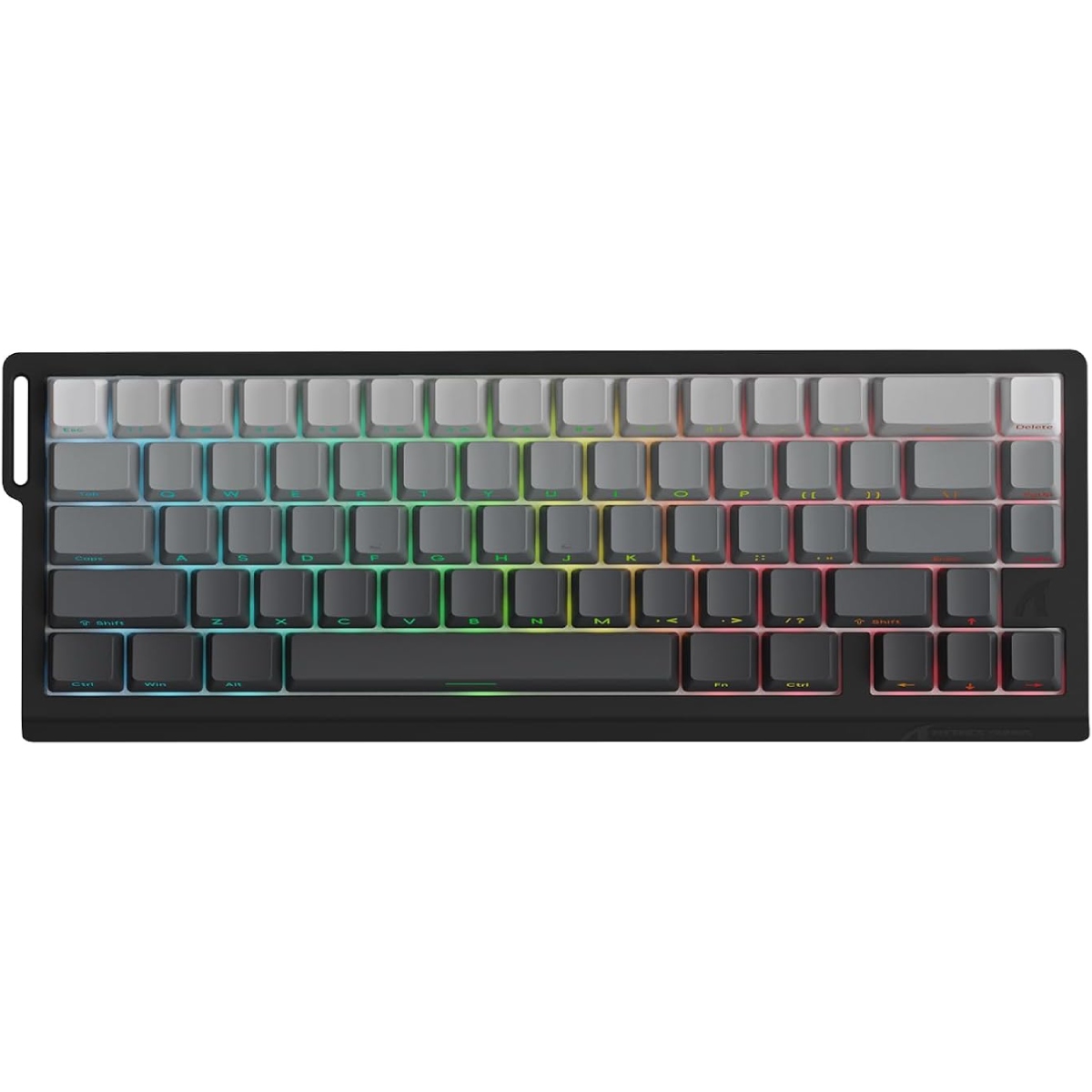 Клавіатура ігрова магнітна Attack Shark X68 Pro HE 66кл. RGB, Wireless, Moonlit Night (X68PROHEML_AS) Чорний на малюнкі №1