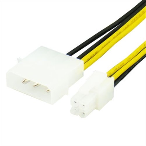 Кабель живлення для процесора Molex M - 4 pin F, 0.2м (S0719) на малюнкі №2