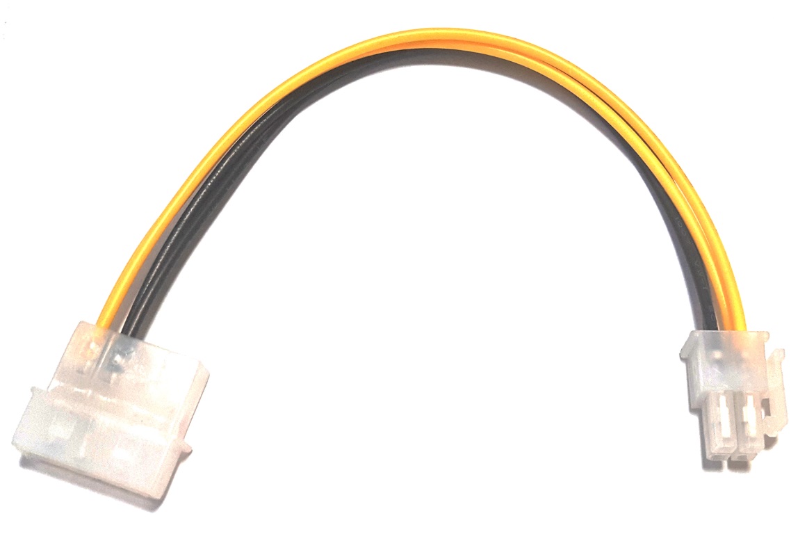 Кабель живлення для процесора Molex M - 4 pin F, 0.2м (S0719) на малюнкі №3