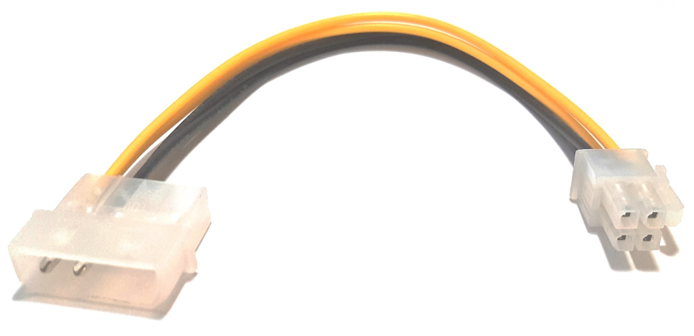 Кабель живлення для процесора Molex M - 4 pin F, 0.2м (S0719) на малюнкі №4