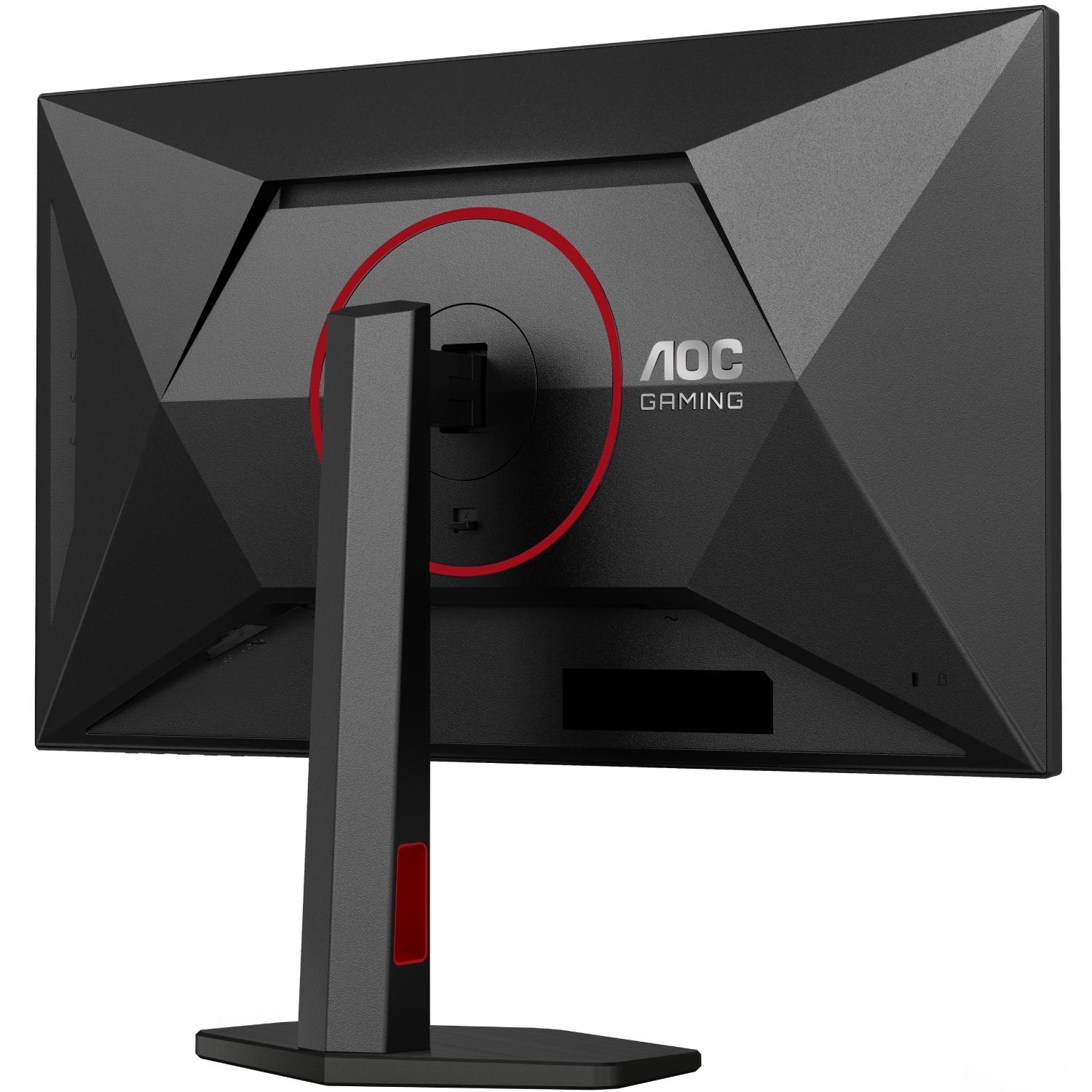 TFT 27 AOC U27G4R, 4K UHD, IPS, 160Гц, 2хHDMI, DP, HAS, Pivot, чорно-червоний (U27G4R) чорний з червоним на малюнкі №5