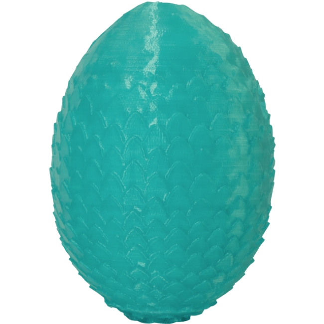 Пластик (Filament) WINKLE PETG CRYSTAL 1кг, 1.75мм, аквамариново-синій (PET01000175AZUAGUWNK) Синій на малюнкі №3