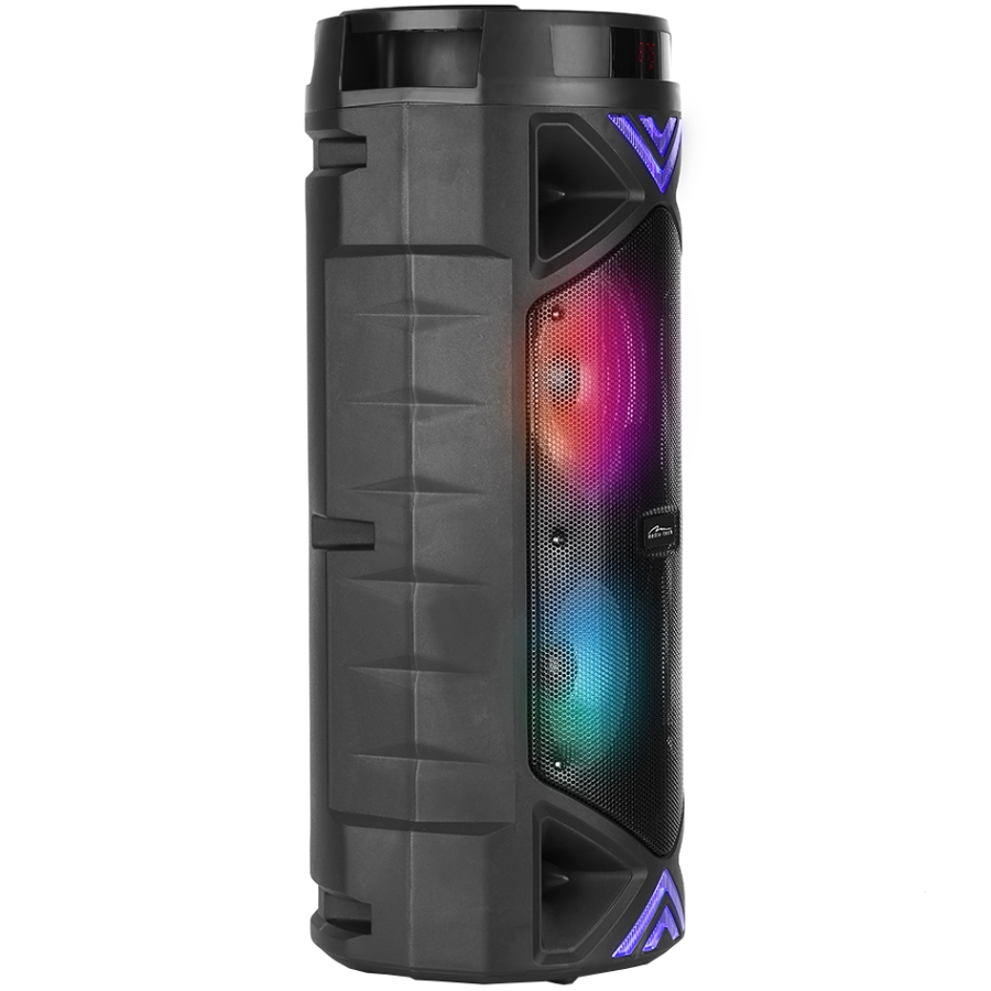 Акустична система 1.0 Media-Tech 50W Bluetooth/FM/AUX/SD/USB/КАРАОКЕ/LED чорна (MT3182) Чорний на малюнкі №6