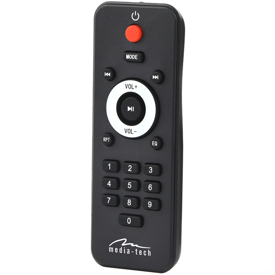 Акустична система 1.0 Media-Tech 50W Bluetooth/FM/AUX/SD/USB/КАРАОКЕ/LED чорна (MT3182) Чорний на малюнкі №10