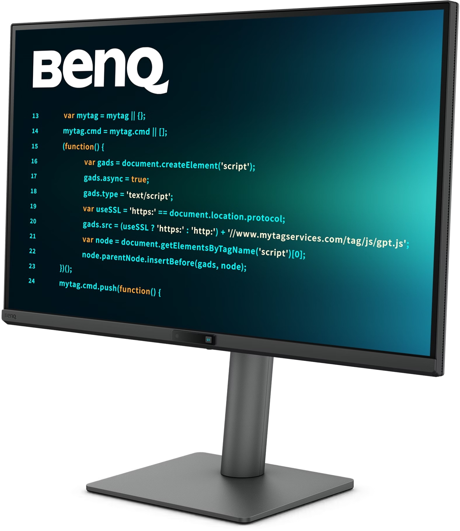 TFT 27 BenQ RD270Q, IPS, 2K QHD, 144Hz, HDMI, DP, USB-C, HAS, Pivot, колонки (9H.LPCLM.MBE) Чорний на малюнкі №2