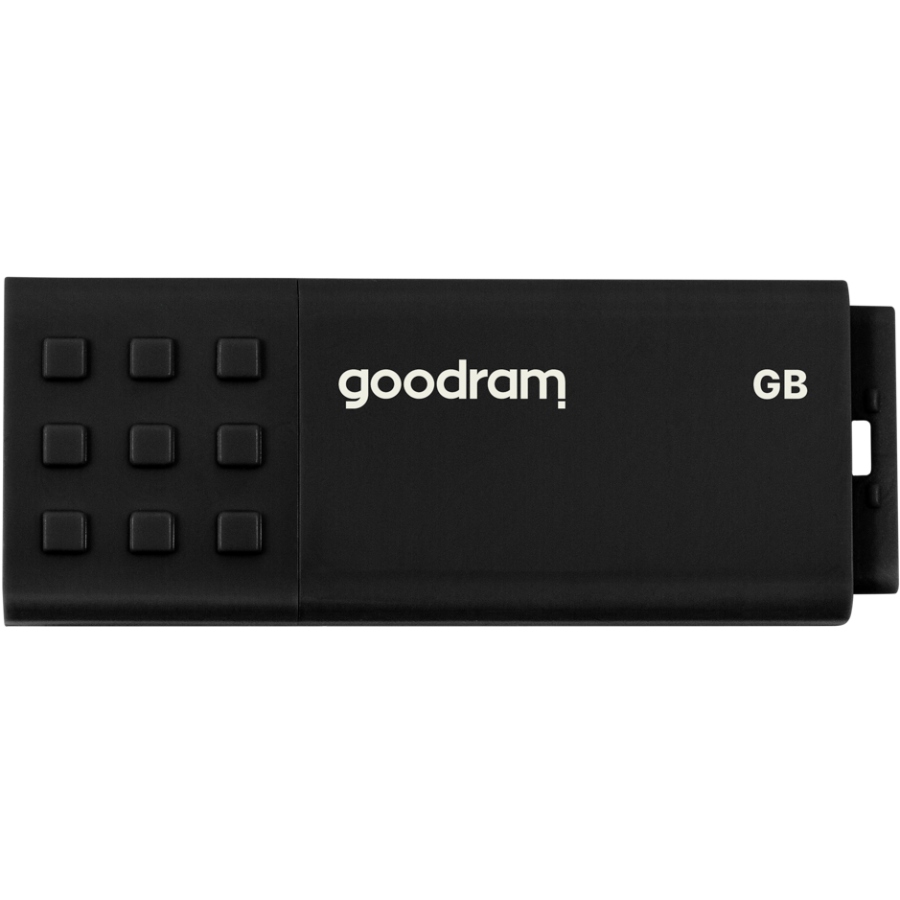 USB Flash GoodRAM 256GB USB 3.2 UME3 Black, Retail (UME3-2560K0R11) Чорний на малюнкі №1