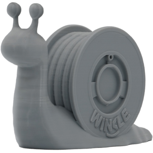 Пластик (Filament) WINKLE PLA HD 1кг, 1.75мм, попелясто-сірий (PHD01000175GRICENWNK) Сірий на малюнкі №3