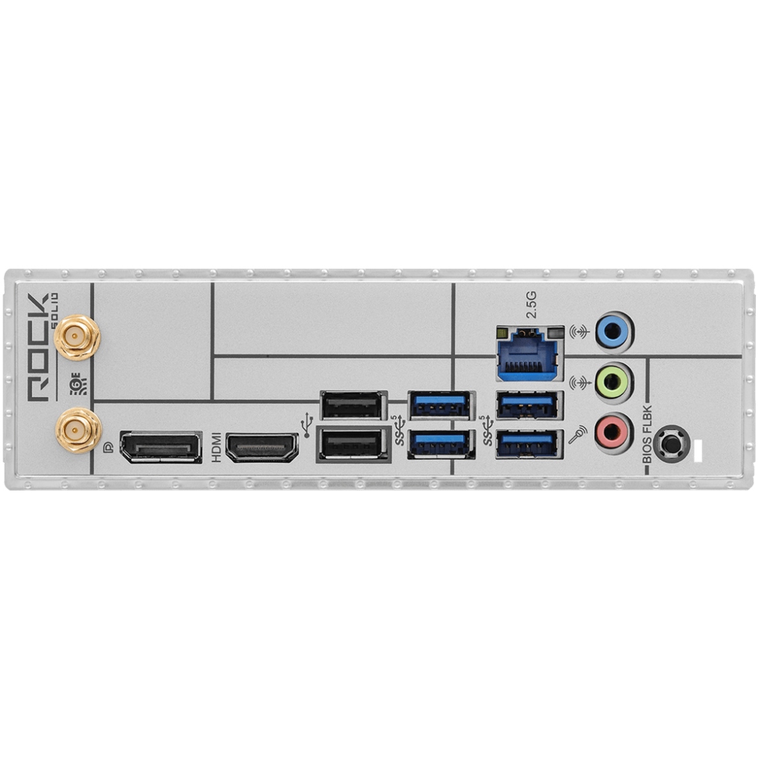 ASRock (AM5/B850, 2*DDR5, PCIex16, HDMI/DP, 4xSATAIII,2xM.2, 2.5GLan, mATX) (B850M ROCK WIFI) на малюнкі №4