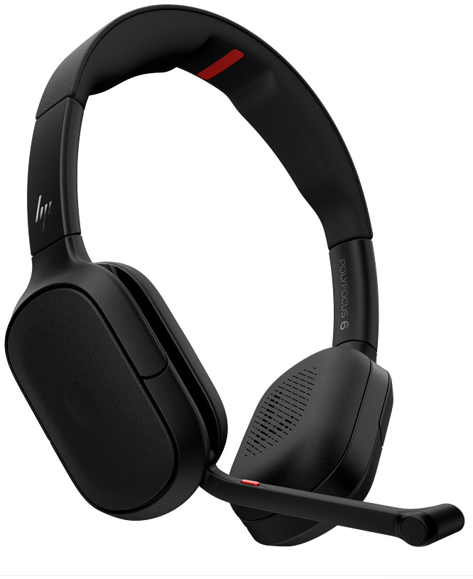 Гарнітура Poly Focus 625 Stereo Bluetooth (C56XPAA) Чорний на малюнкі №3