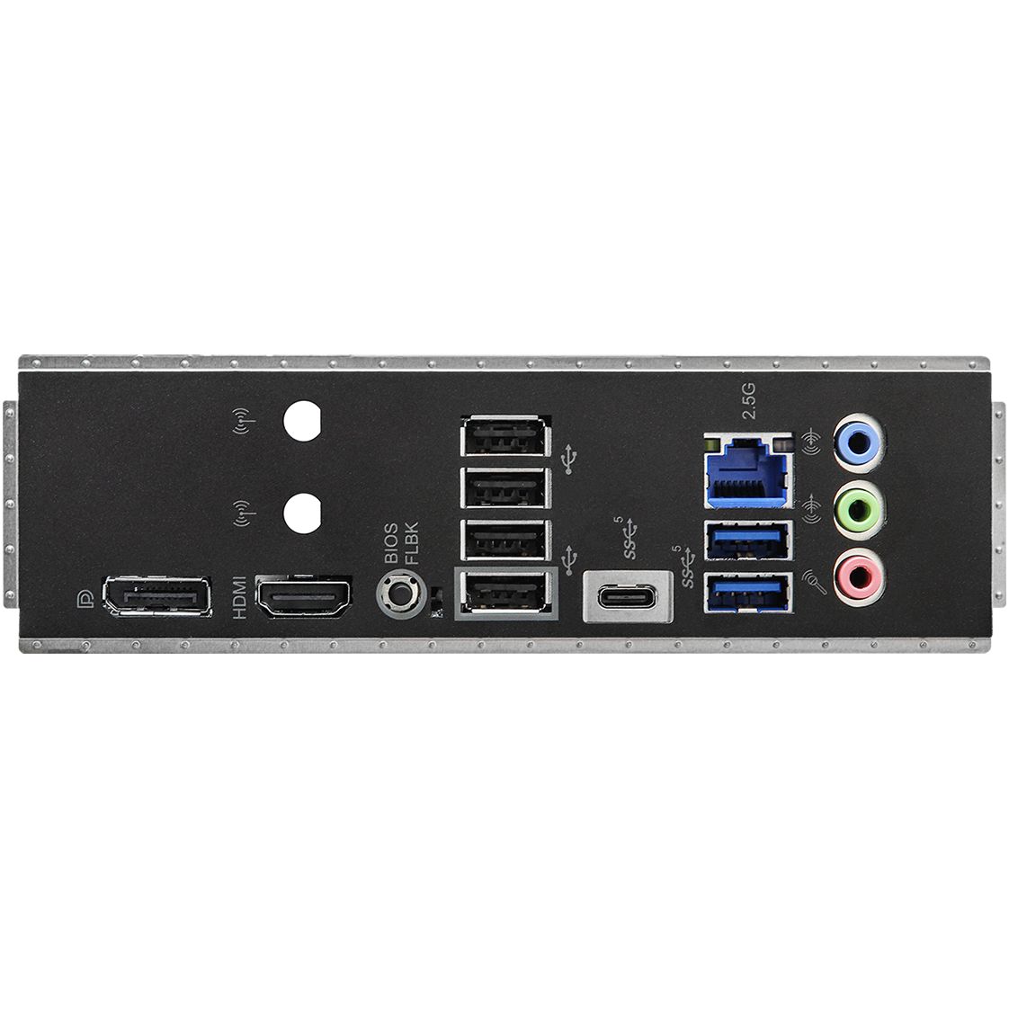 ASRock (AM5/B650, 2*DDR5, PCIex16, DP/HDMI, 4xSATAІІІ, 2xM.2, 2.5GLan, 7.1ch, mATX) (B650M-HDV/M.2) на малюнкі №4