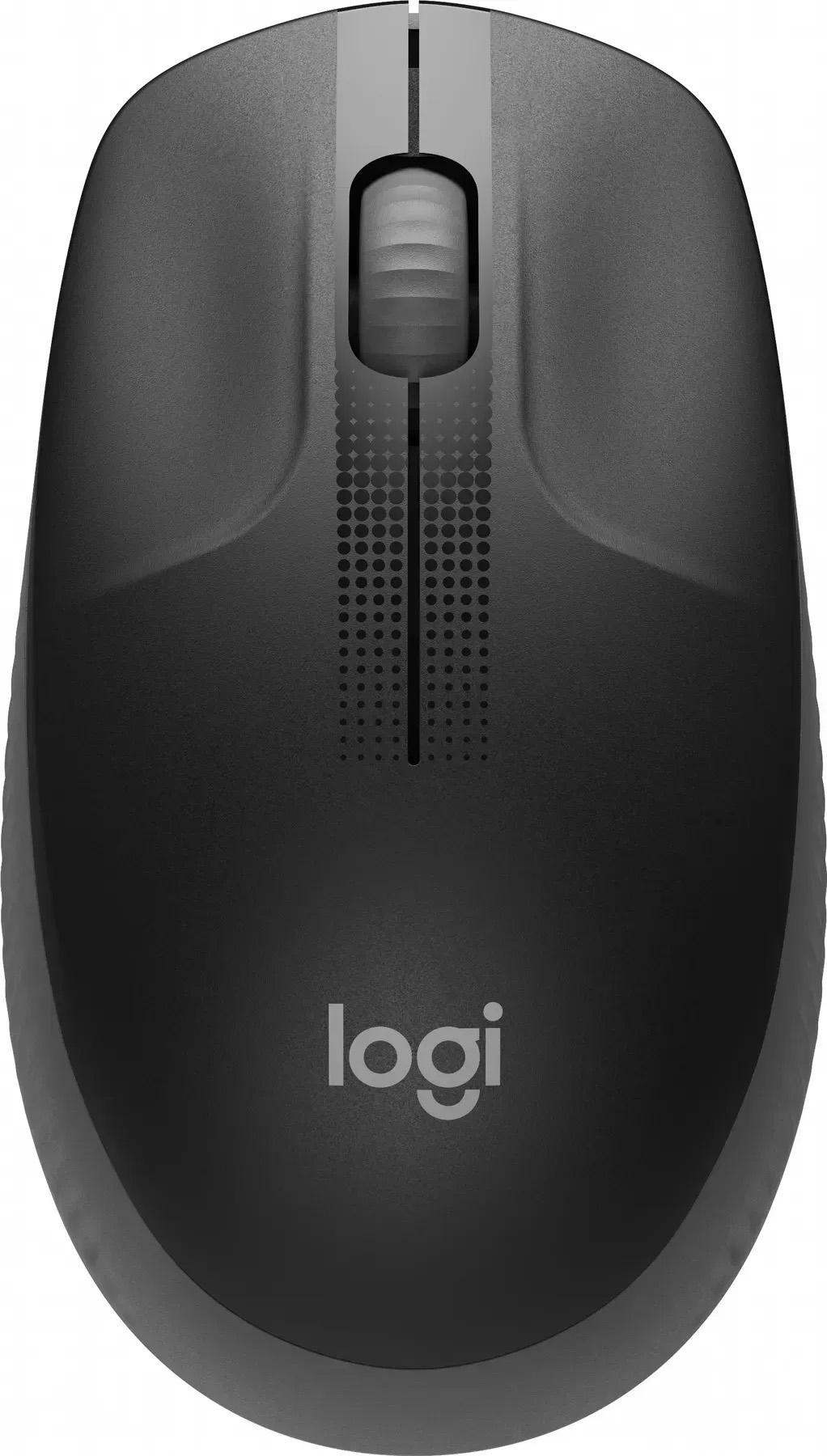 Мишка Logitech M190 бездротова, Full size, Charcoal