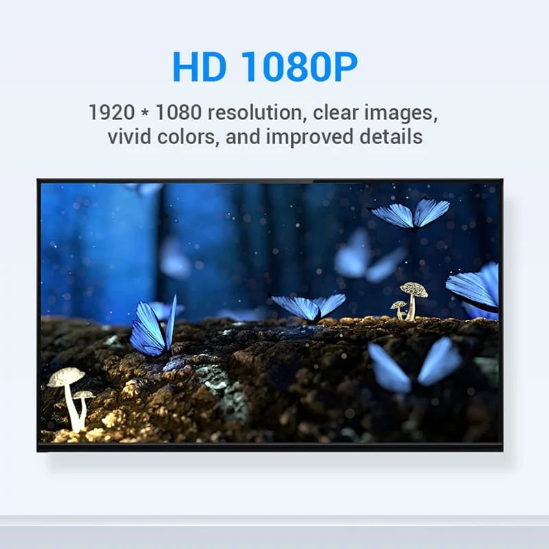 Перехідник HDMI M - DVI (24+1),1080P 60Гц, двосторонній, Vention (AILB0) на малюнкі №9