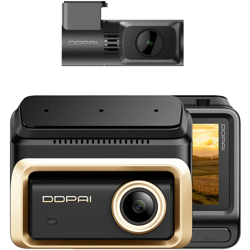 Відеореєстратор DDPAI Dashcam Z90 + камера заднього виду (6934915205820) на малюнкі №1