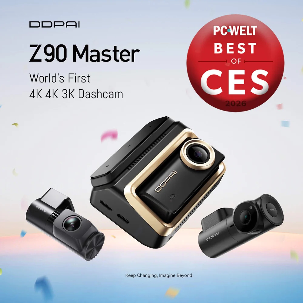 Відеореєстратор DDPAI Dashcam Z90 + камера заднього виду (6934915205820) на малюнкі №6