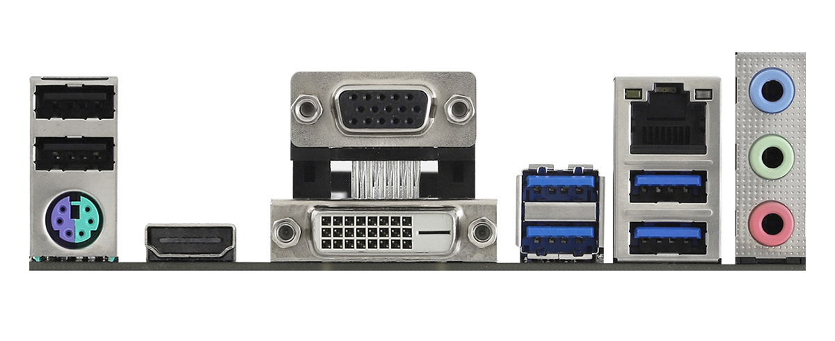ASRock (AM4/A520, 2*DDR4, PCIex16, D-Sub/DVI-D/HDMI, 4xSATAІІІ, M.2, GLan, 8ch, mATX) (A520M-HDV) на малюнкі №4