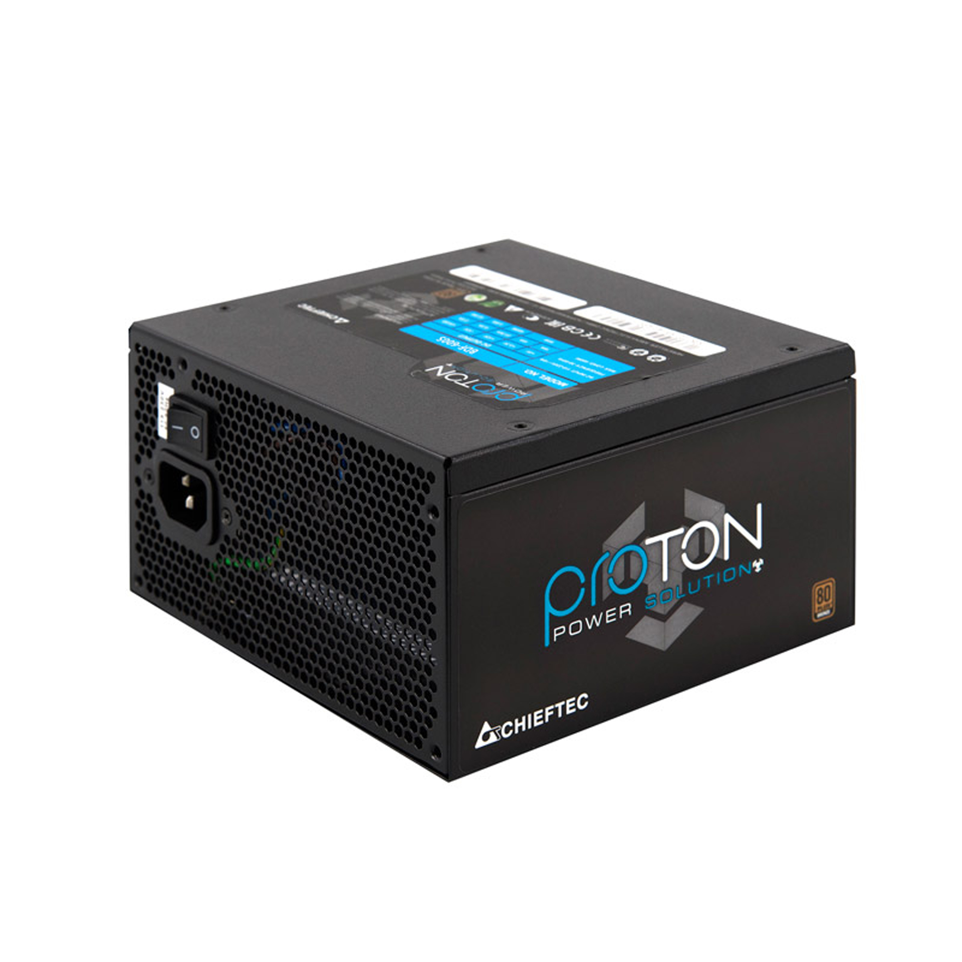 БЖ 600W Chieftec PROTON BDF-600S, 120mm Fan, 80+ Bronze Retail Box (BDF-600S) на малюнкі №3