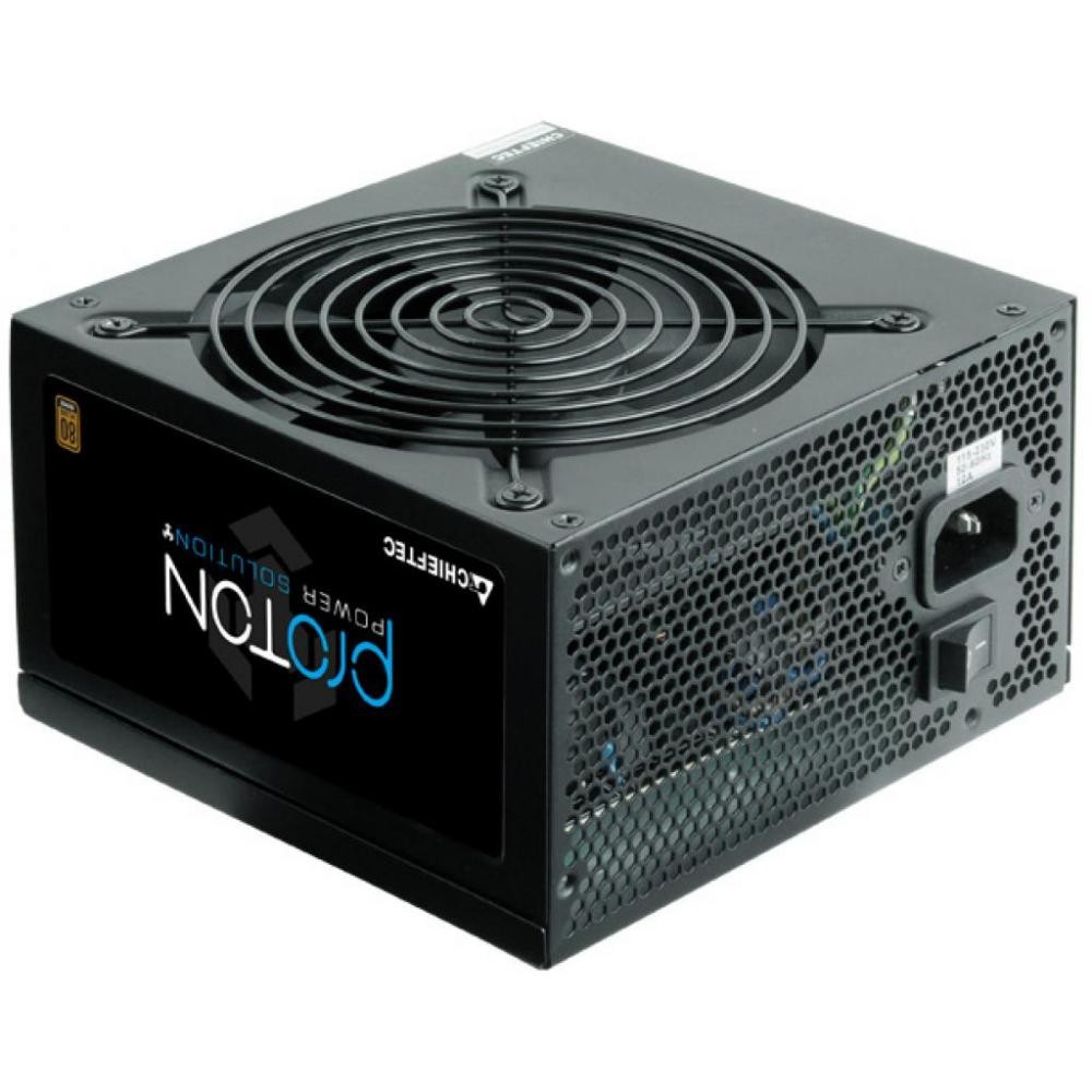 БЖ 600W Chieftec PROTON BDF-600S, 120mm Fan, 80+ Bronze Retail Box (BDF-600S) на малюнкі №1