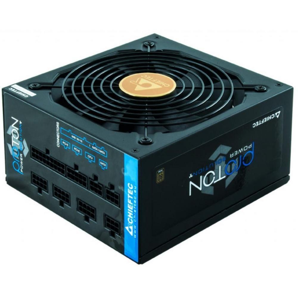 БЖ 650W Chieftec PROTON BDF-650C, 140mm Fan, Modular, 80+ Bronze Retail Box (BDF-650C) на малюнкі №1
