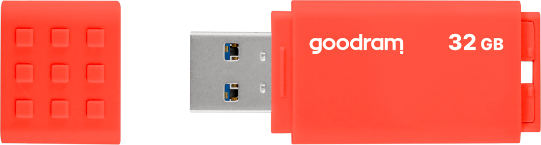 USB Flash GoodRAM 32GB USB 3.0 UME3 Orange, Retail (UME3-0320O0R11) оранжевий на малюнкі №3