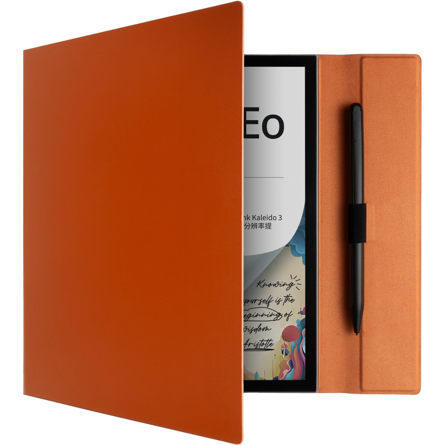 Обкладинка PocketBook 10.3, InkPad Eo(PB1042), Flip Cover, коричнева (FL-1042-BN-WW) коричневий на малюнкі №2