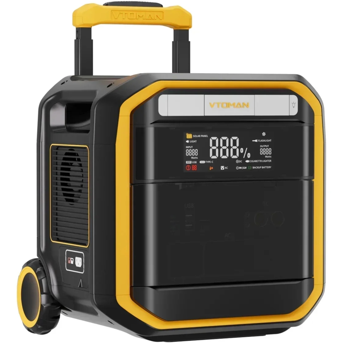 Зарядна станція Vtoman (3096 Вт/г) 3600W AC,MPPT,UPS,LiFePo4 (FlashSpeed Pro 3600) на малюнкі №2