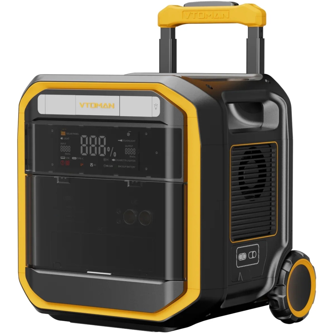 Зарядна станція Vtoman (3096 Вт/г) 3600W AC,MPPT,UPS,LiFePo4 (FlashSpeed Pro 3600) на малюнкі №3