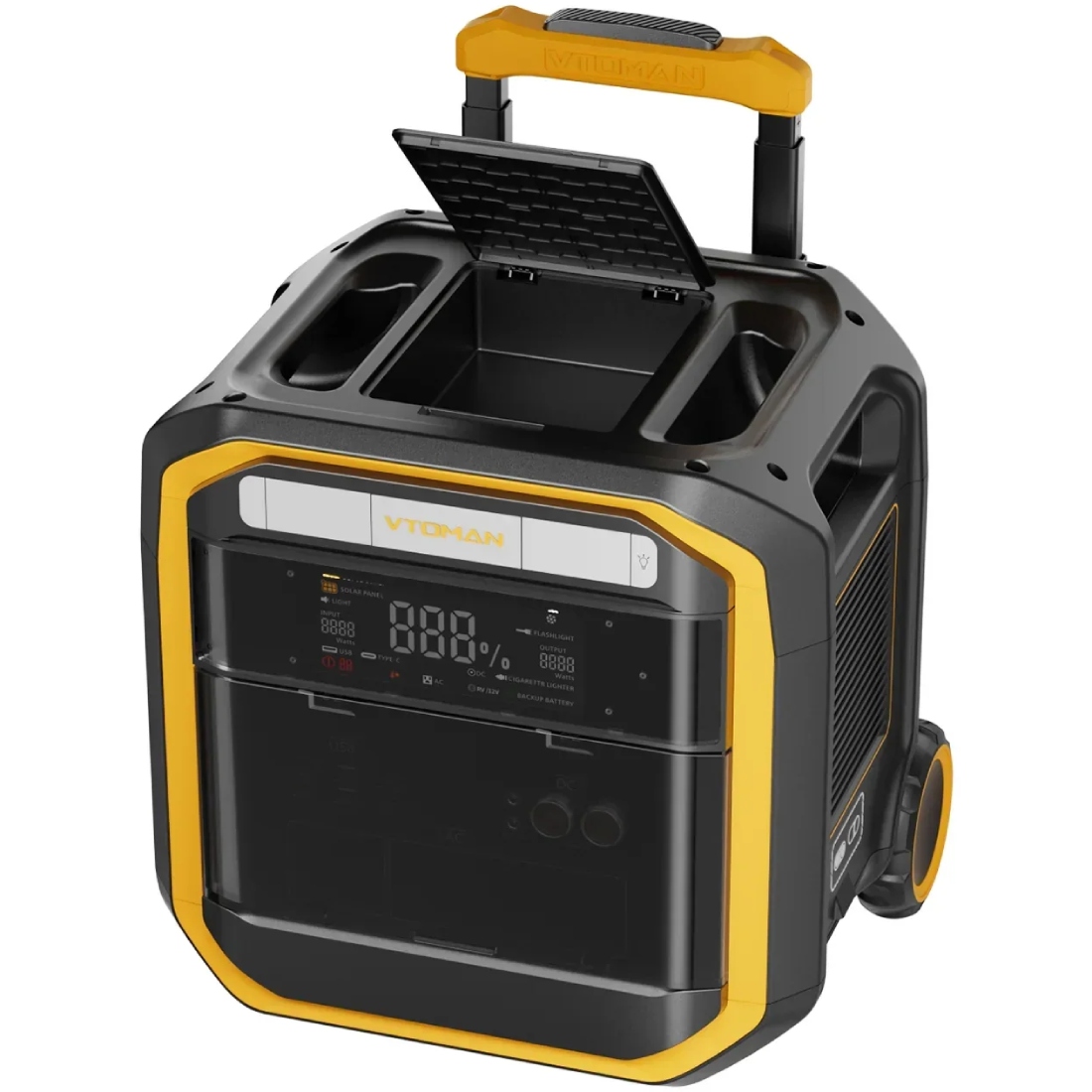 Зарядна станція Vtoman (3096 Вт/г) 3600W AC,MPPT,UPS,LiFePo4 (FlashSpeed Pro 3600) на малюнкі №5