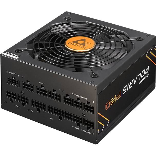 БЖ 1300W Chieftec POLARIS PRO PPX-1300FC-A3, 135 mm, 80+ PLATINUM, Modular, Retail Box (PPX-1300FC-A3) на малюнкі №1