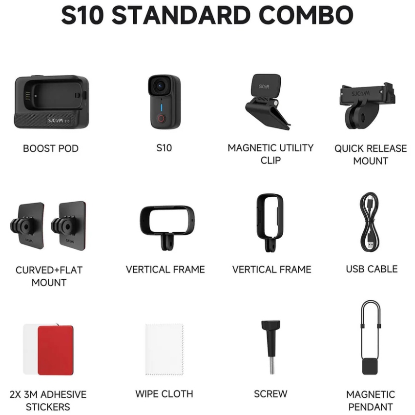 Екшн-камера SJCAM (S10 128 Gb white) на малюнкі №6