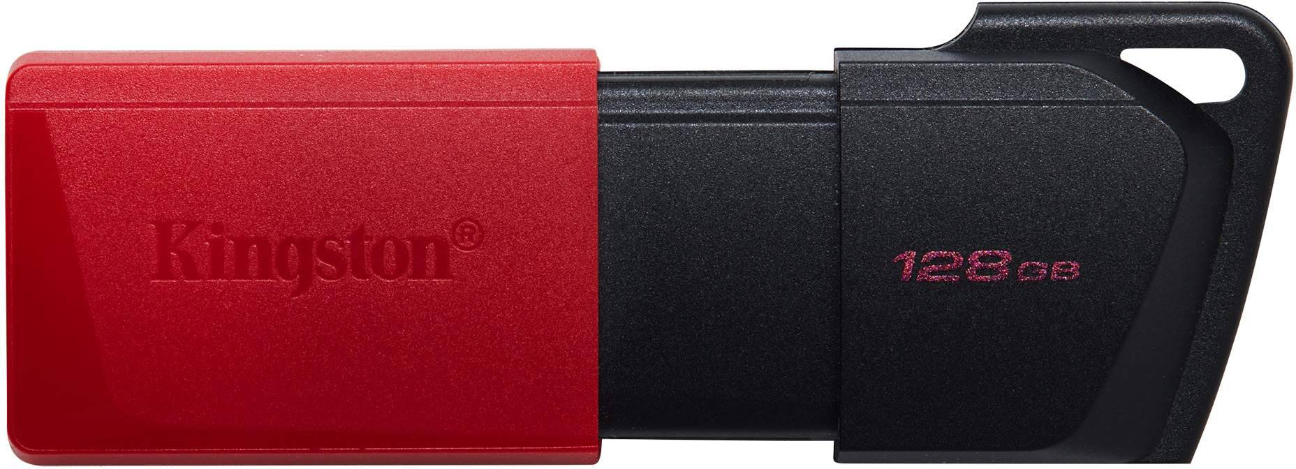 USB Flash Kingston 128GB USB 3.2 Gen 1 DataTraveler Exodia M Black/Red, Retail (DTXM/128GB#) чорно-червоний на малюнкі №1