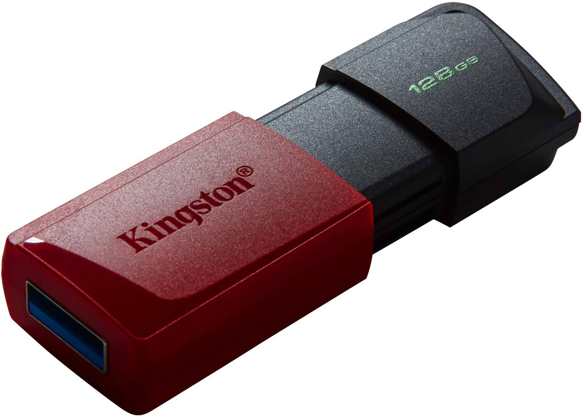 USB Flash Kingston 128GB USB 3.2 Gen 1 DataTraveler Exodia M Black/Red, Retail (DTXM/128GB#) чорно-червоний на малюнкі №2