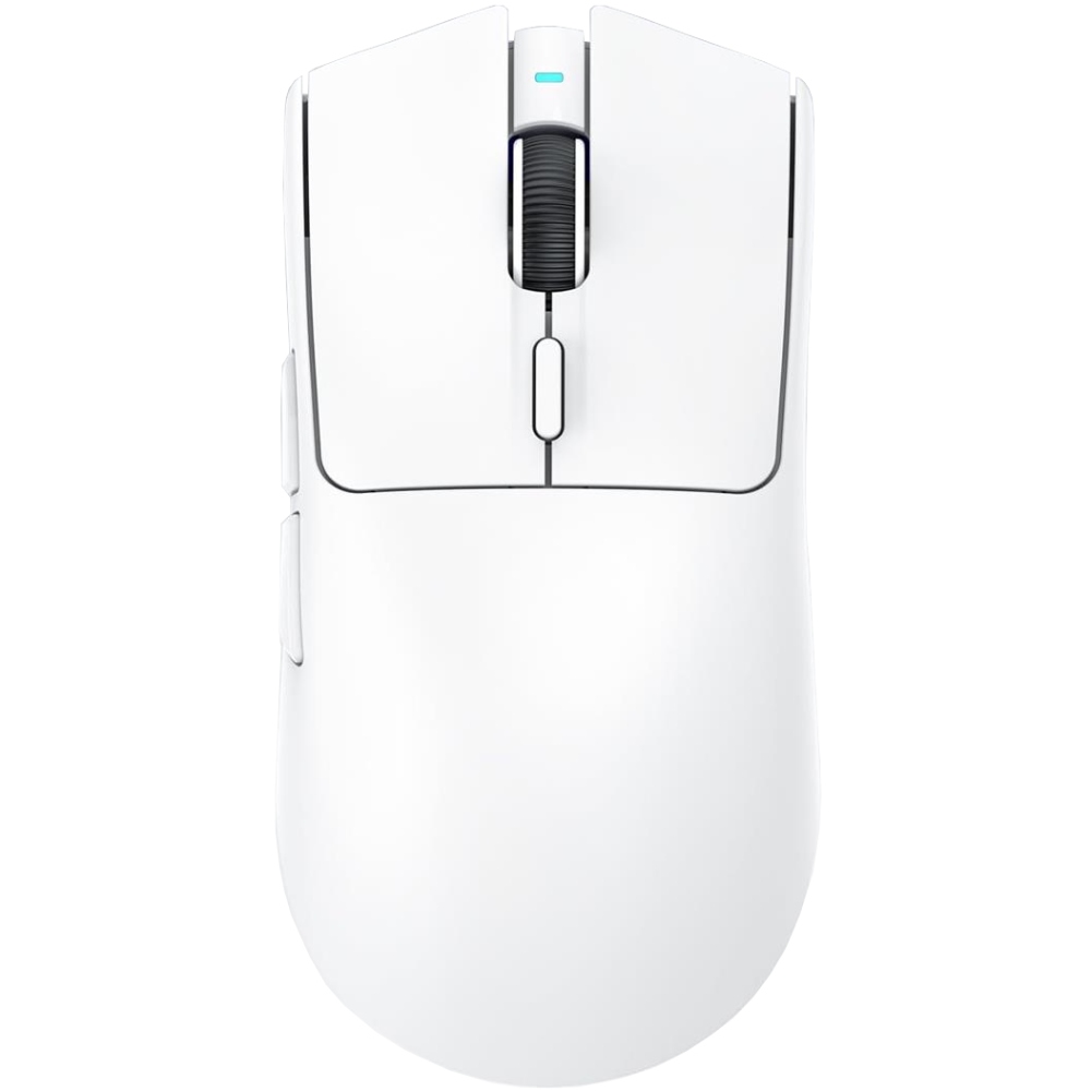 Мишка Attack Shark X1, Wireless/Bluetooth, 40000dpi. (PAW3395PRO), 6кн, White (X1W_AS) Білий на малюнкі №1