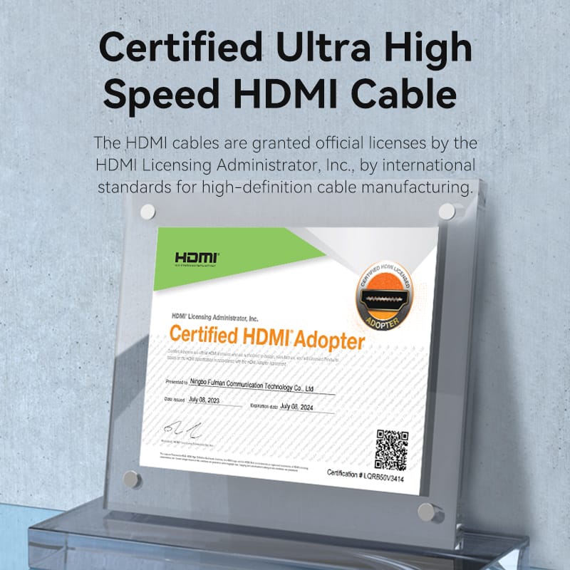Кабель HDMI M - M, 10.0м, V2.0, 4K 60Гц, Gold-Plated, PVC Vention (VAA-M02-B1000) на малюнкі №11