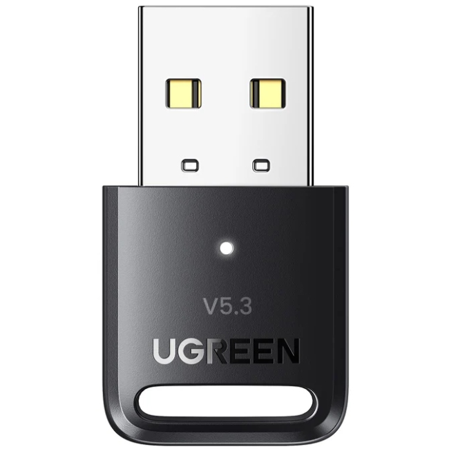 Адаптер Bluetooth 5.3 USB CM591 UGREEN Black (35995) на малюнкі №1