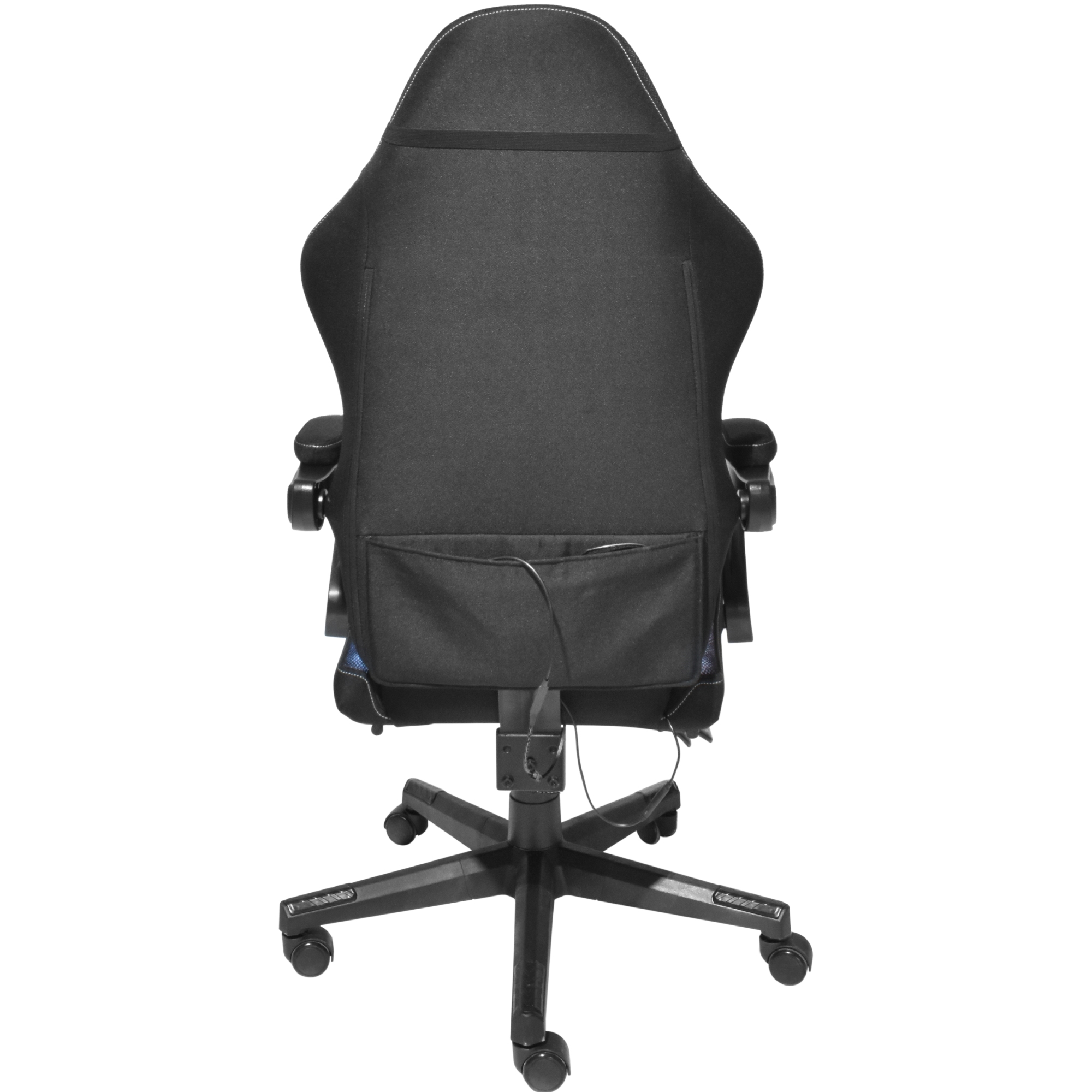 Крісло ігрове AGN 3 клас,150 кг, 80мм, RGB підсвітка, чорне (AGN09-21) Чорний на малюнкі №4